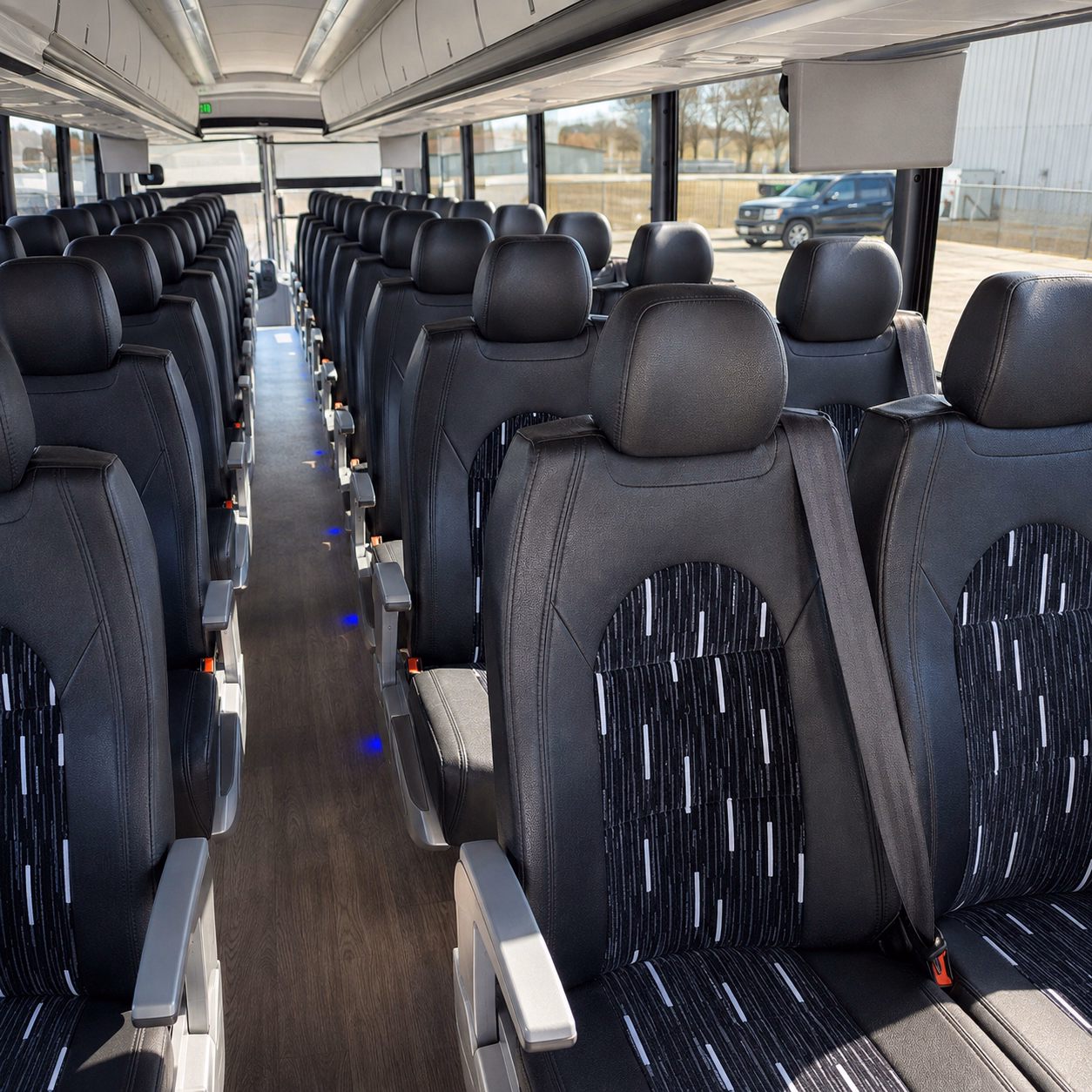 how the type of bus you choose changes the price in new braunfels texas