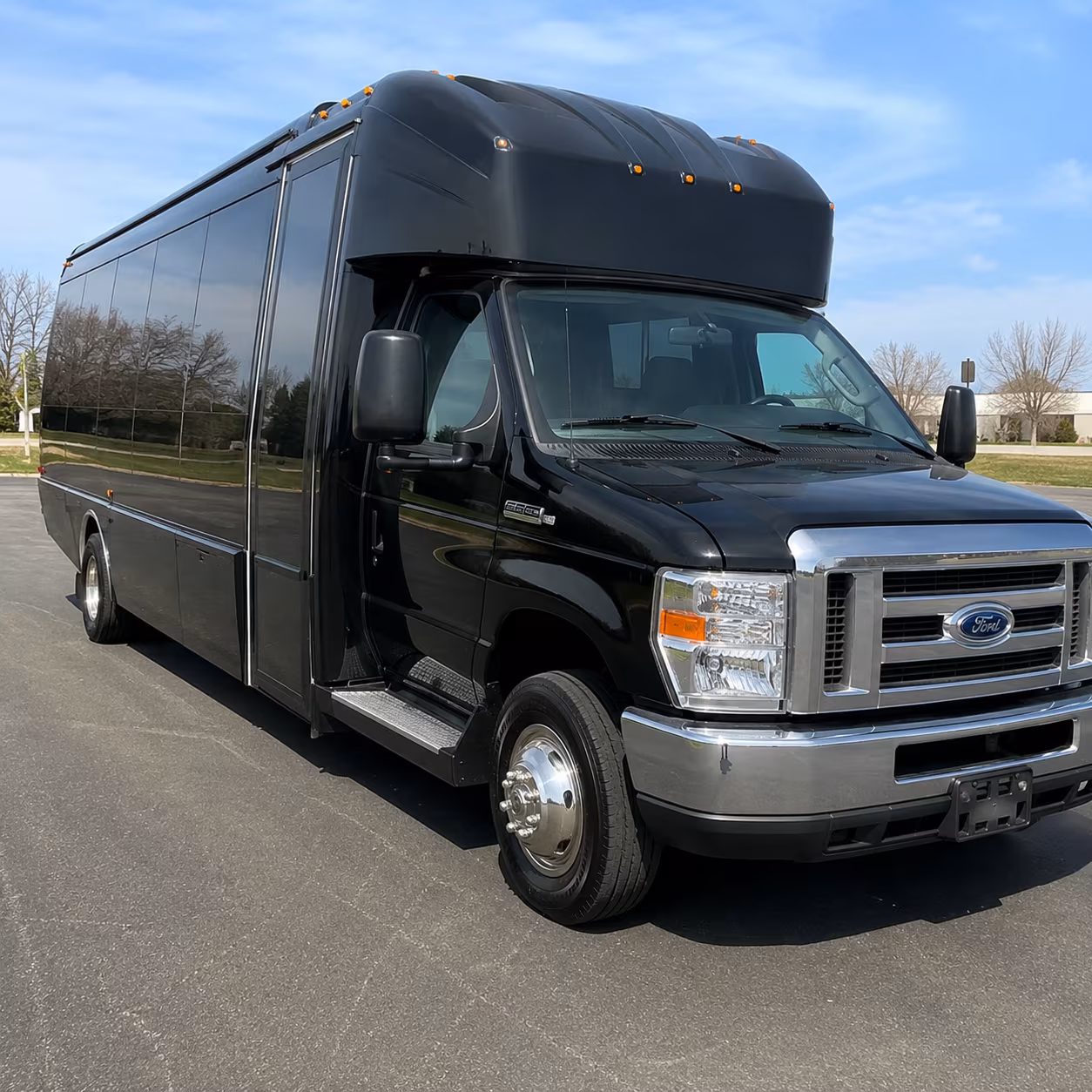 prom party buses for canyon high smithson valley and davenport students